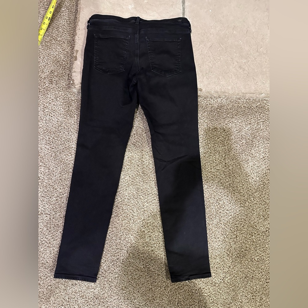 AG black jeans The Prima mid ride 31R